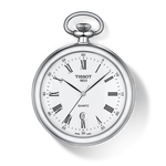 그림자가 있는 티쏘 레핀 시계의 전면 보기