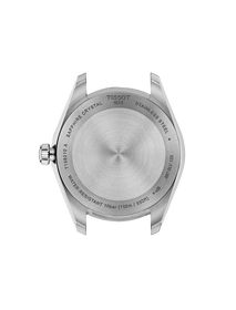 Back view of the watch case Tissot Ballade 34mm