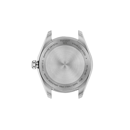 Back view of the watch case Tissot Ballade 34mm