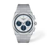 Front view of the watch Tissot PRX 42mm with shadow