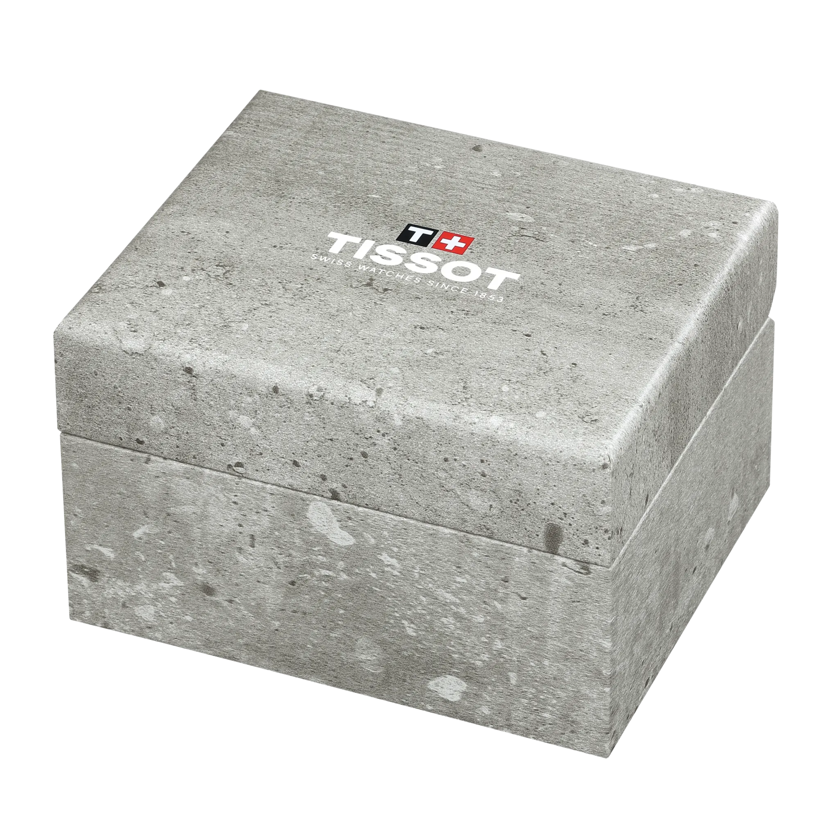 Front view of the watch Tissot Rockwatch 38mm with opened