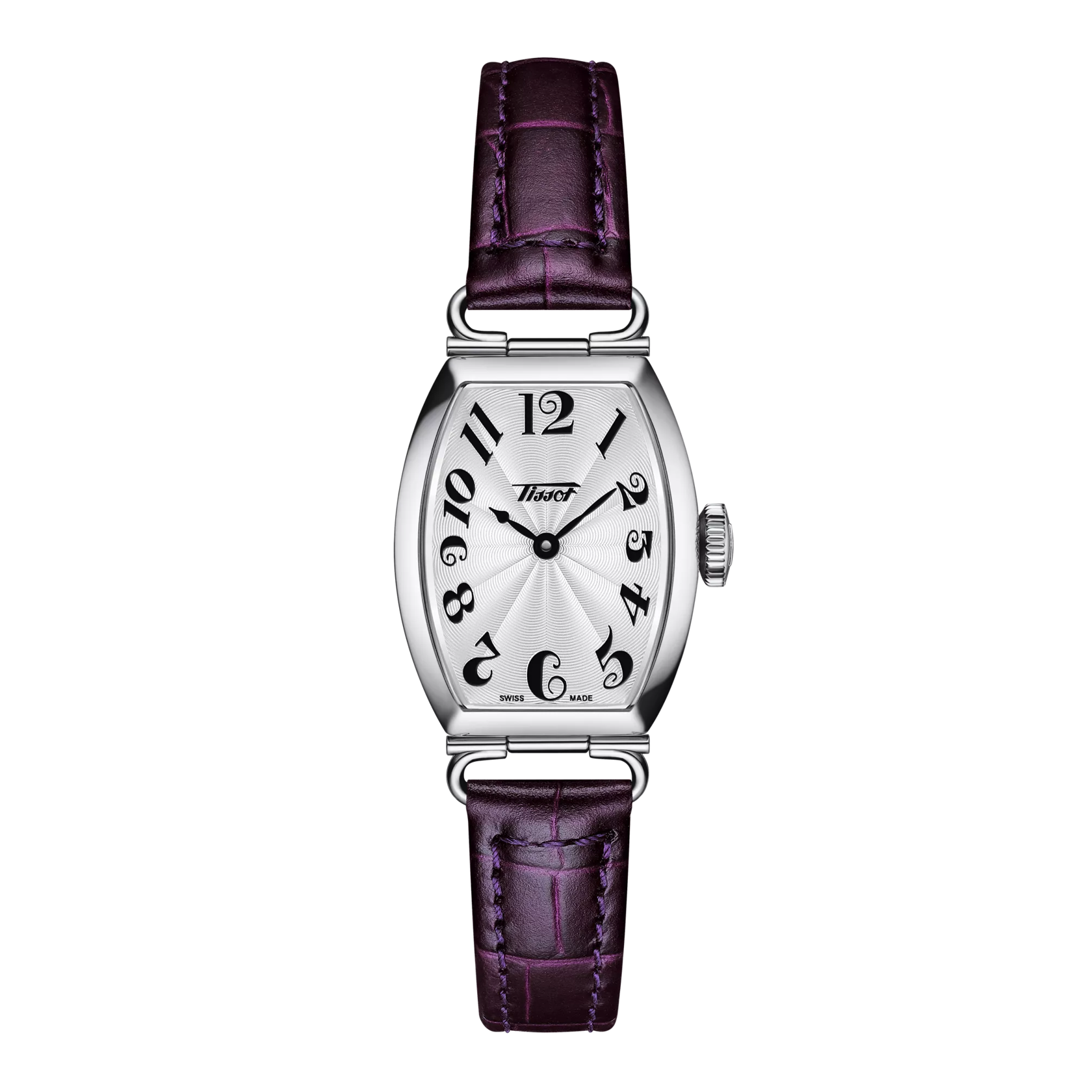 Front view of the watch Tissot Heritage Porto Small lady