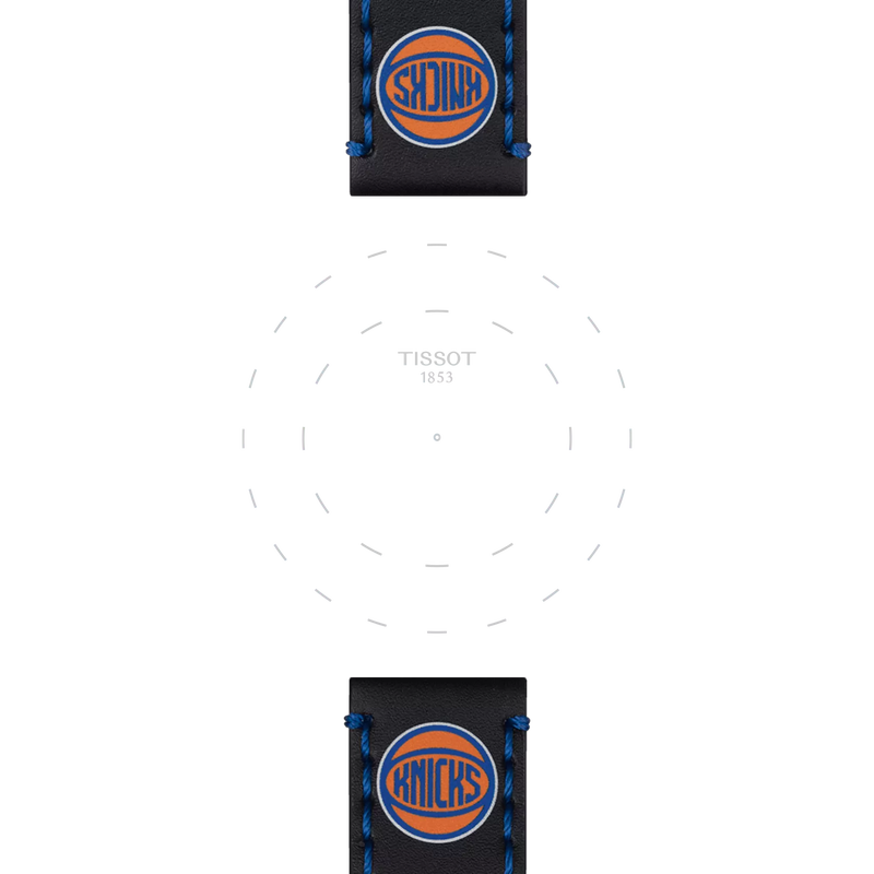 TISSOT NBA ニューヨーク・ニックス 22mmのラグのフォーカス
