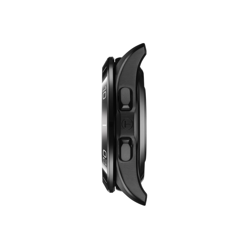 Profile view of the watch case Tissot T-Touch Connect Sport 43.75mm