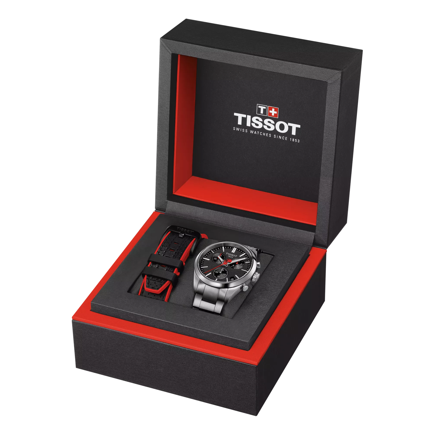 시계의 프레젠테이션 박스 티쏘 PR 100 뷰엘타