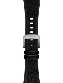 Zoom on Tissot Official PRX 40mm Black Leather Strap