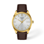 Vista frontal del reloj TISSOT PR 100 40mm con sombra