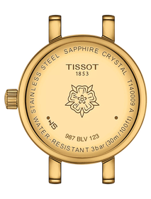 Back view of the watch case Tissot Lovely Round 19.5mm