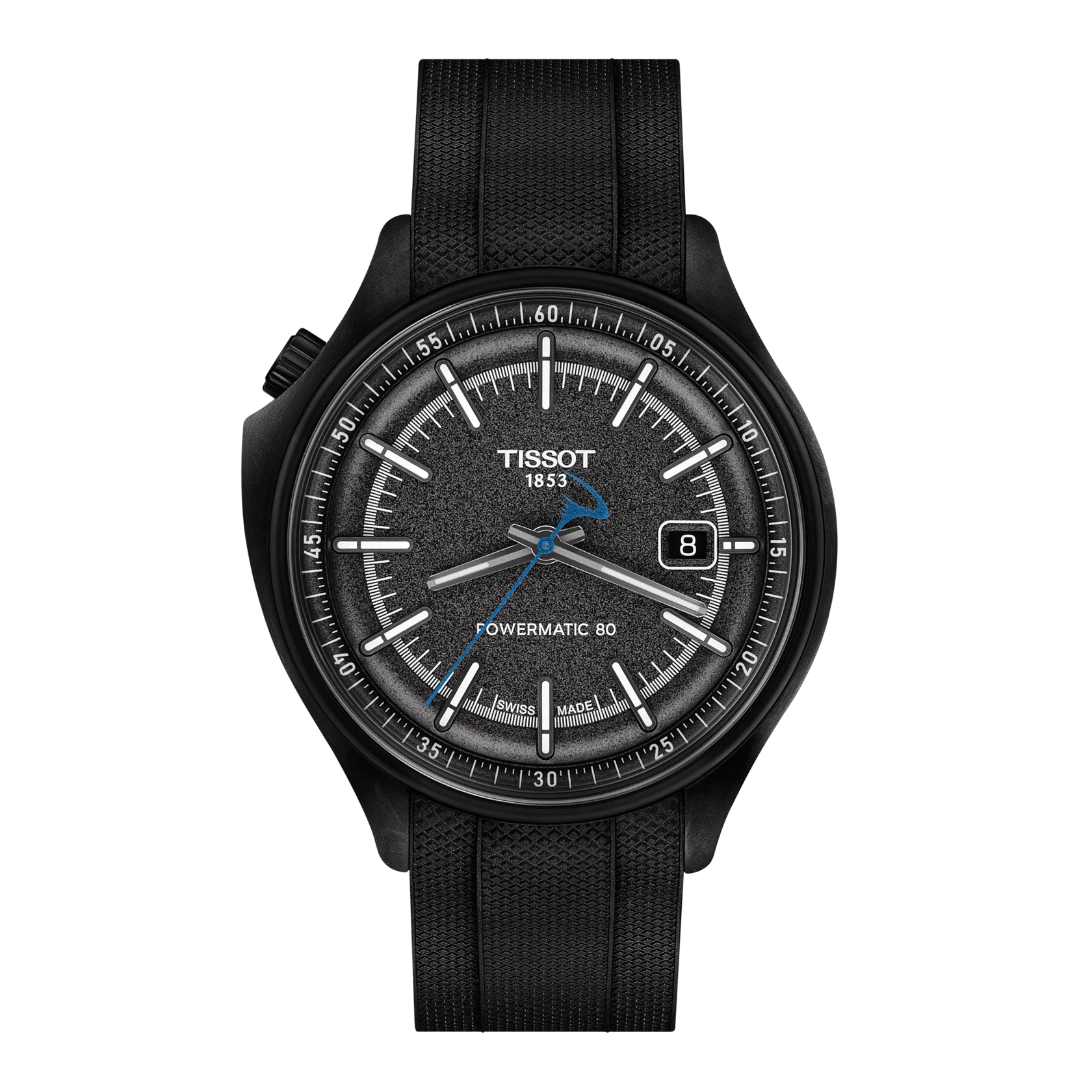 Front view of the watch Tissot Pinarello 43mm