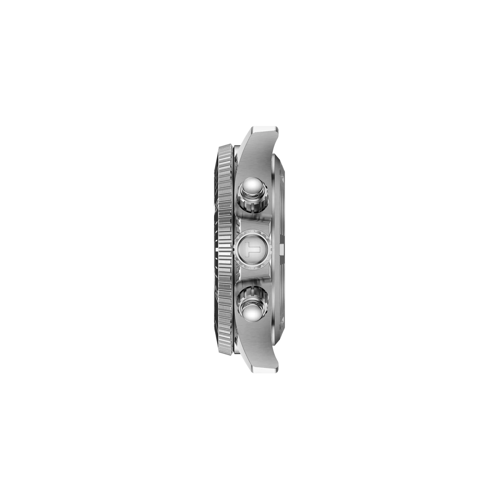 Seitenansicht des Geh&auml;uses der Uhr Tissot Seastar 1000 38mm