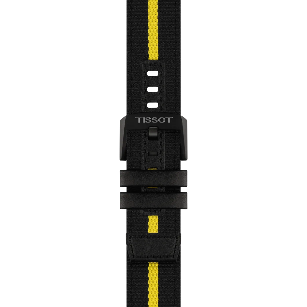 Bandzoom van het horloge Tissot PR 100 Tour de France 2026 40mm