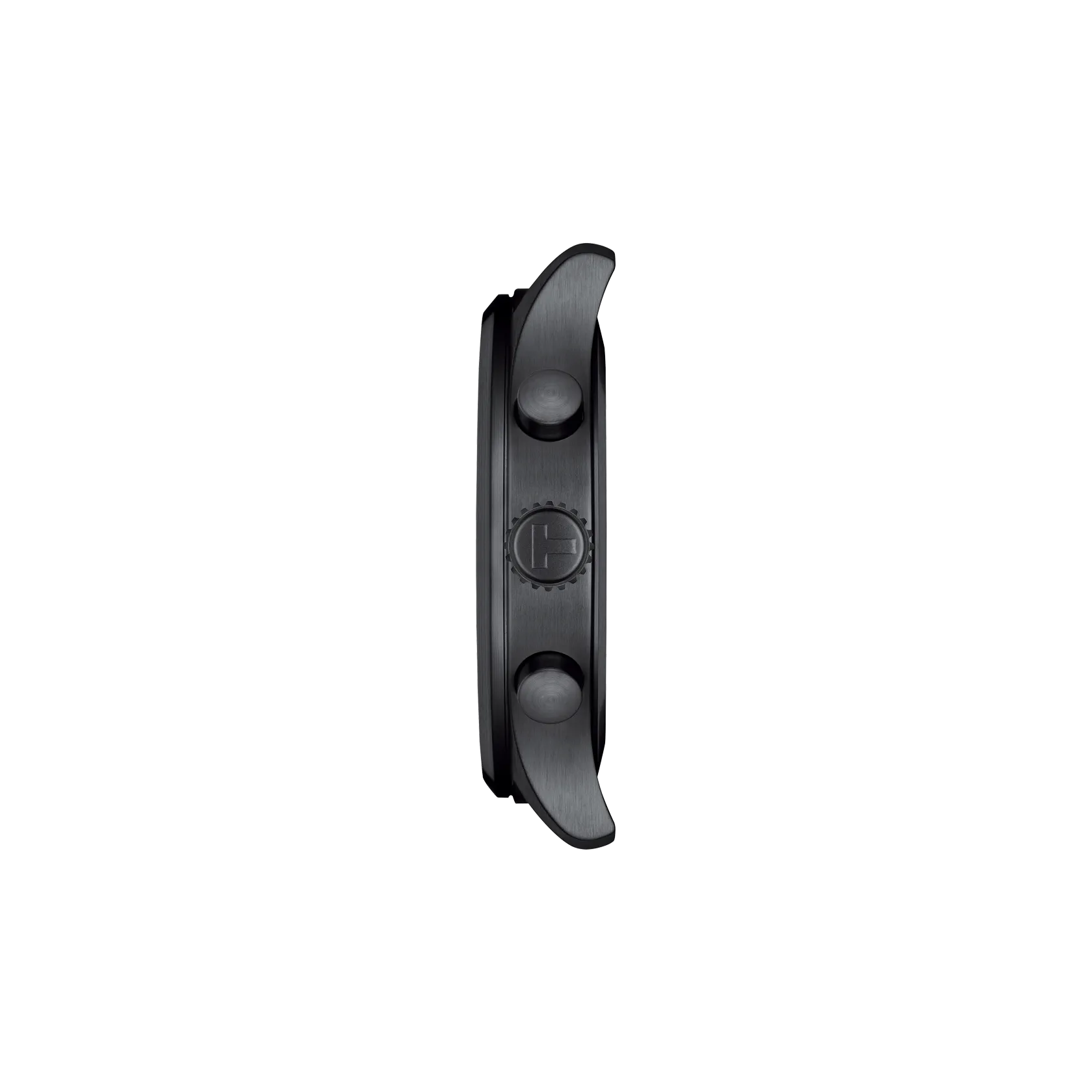 Profile view of the watch case Tissot Chrono XL Vintage 45mm