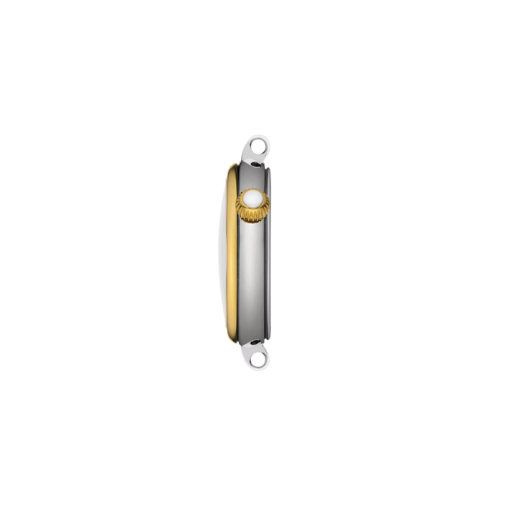 Profile view of the watch case Tissot Desir 28mm