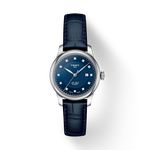 Vista frontal del reloj Tissot Le Locle 29mm con sombra