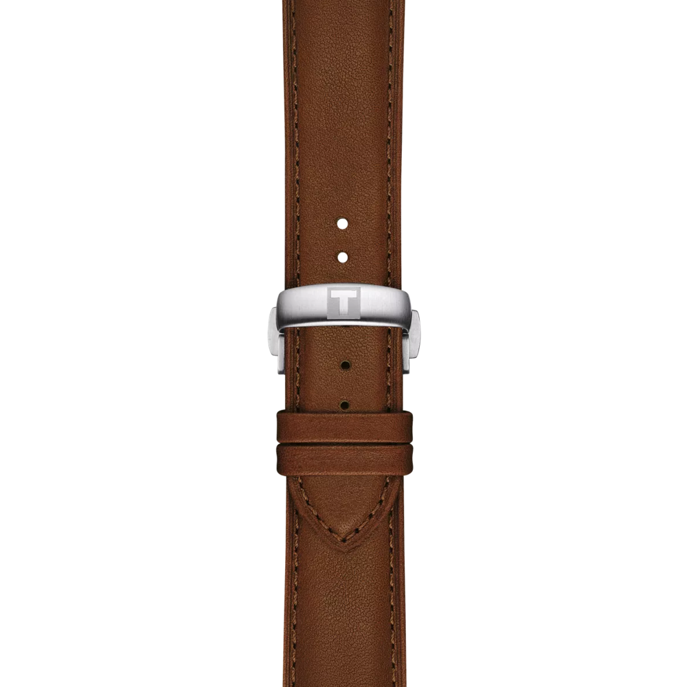 Strap zoom of the watch Tissot Chemin des Tourelles 42mm