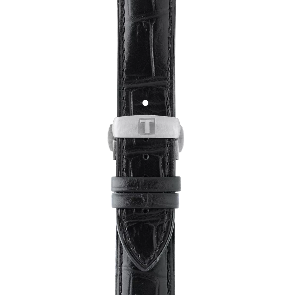 Strap zoom of the watch Tissot T-Complication Squelette 43mm