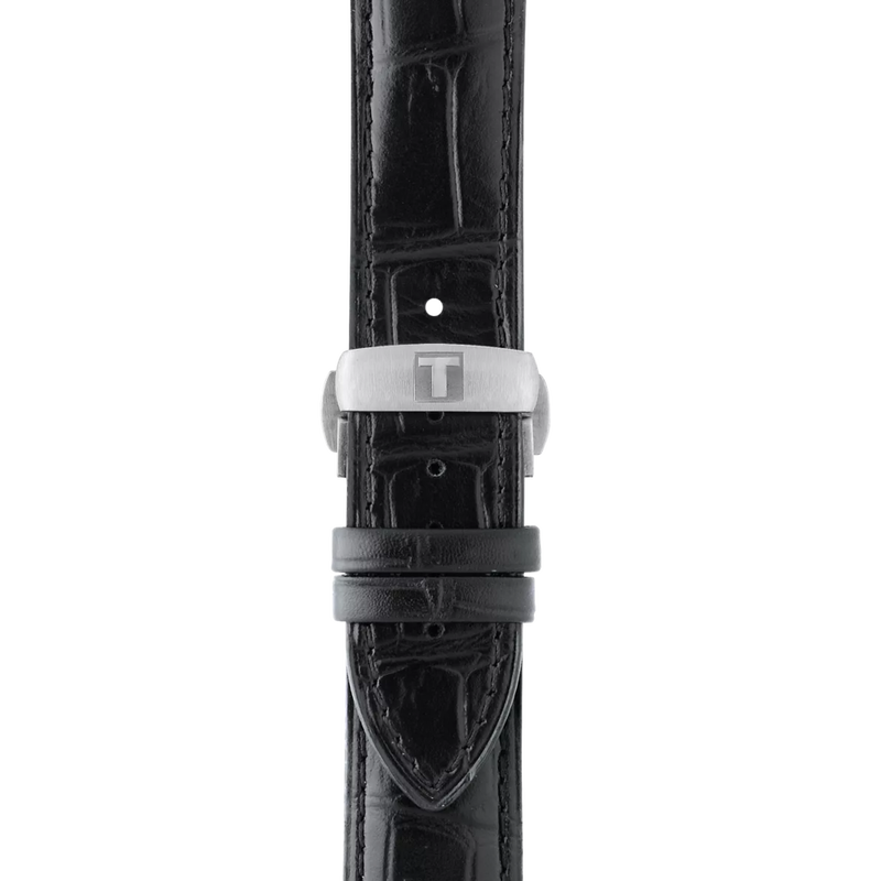 Strap zoom of the watch Tissot T-Complication Squelette 43mm