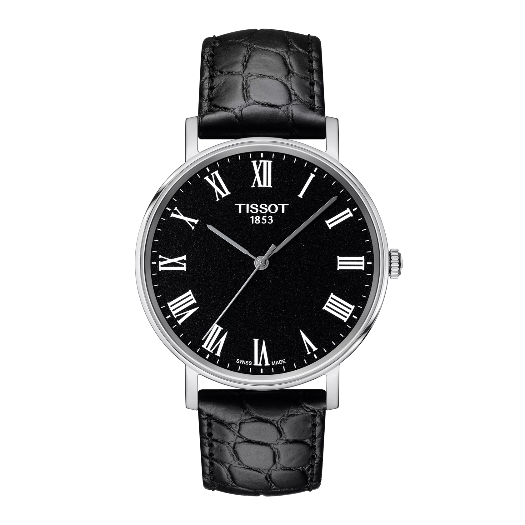 Front view of the watch Tissot Everytime 38mm
