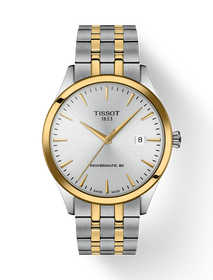 TISSOT クラシック ドリーム 40mm の正面図・影あり