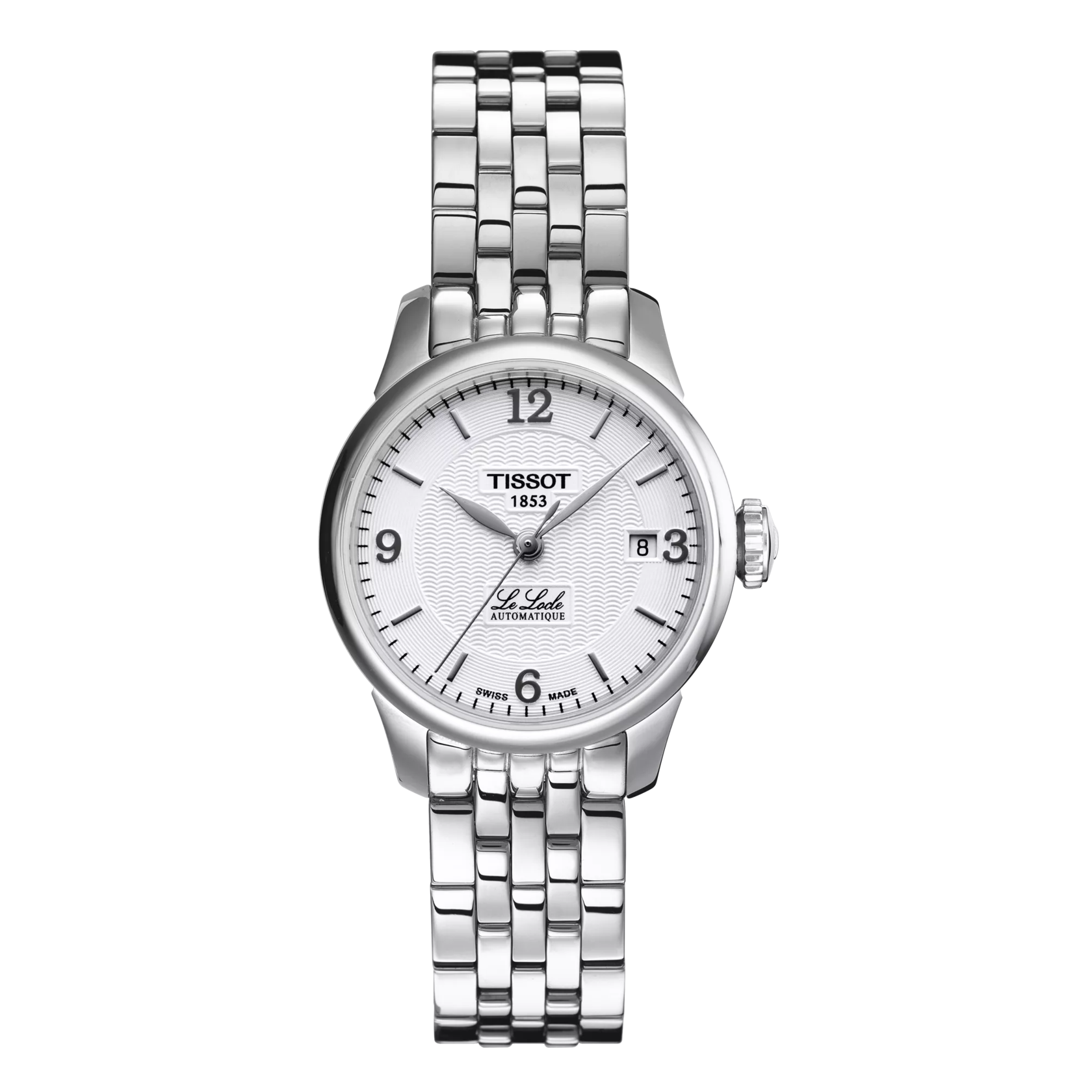 Front view of the watch Tissot Le Locle Automatic Small Lady (25.30)