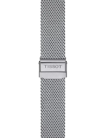 Zoom sur Bracelet Officiel Tissot Acier Maille Milanaise Entre-cornes 20 mm