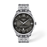 Front view of the watch Tissot Chemin Des Tourelles 42mm with shadow