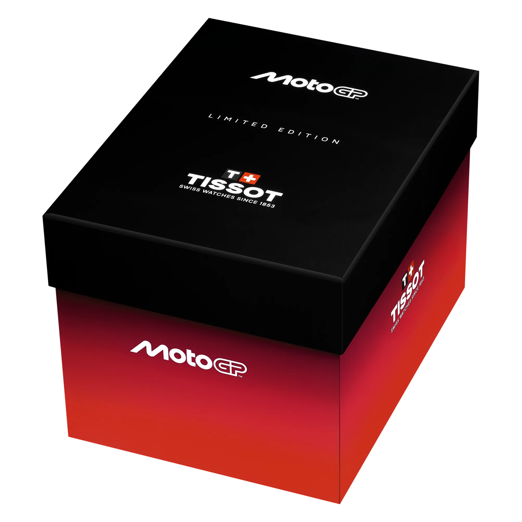 Presentation box of the watch Tissot T-Race MotoGP 2026 45mm