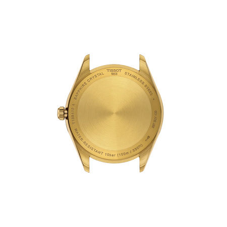 Back view of the watch case Tissot Ballade 40mm