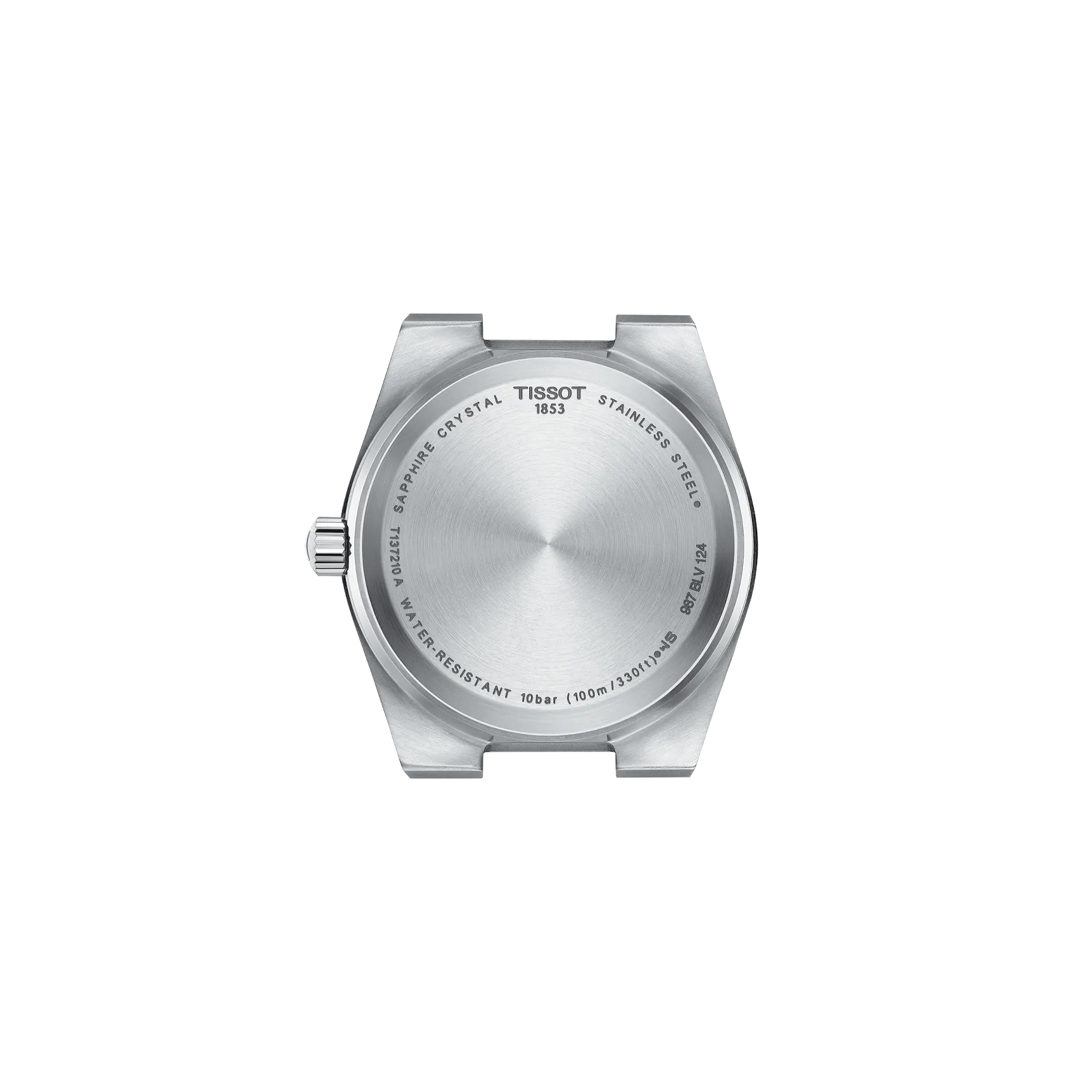 시계 케이스 뒷면 보기 티쏘 PRX 쿼츠 35mm