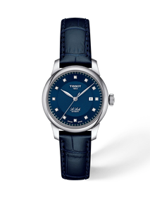 Front view of the watch Tissot Le Locle 29mm with shadow