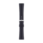 Front view of Tissot Official Anthracite Fabric Strap Lugs 21 mm