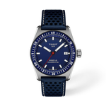 Front view of the watch Tissot PR516 38mm with shadow