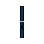 Vista frontal de Correa sint&eacute;tica azul oficial Tissot 18mm
