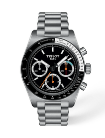 Vista frontal del reloj Tissot PR516 41mm con sombra