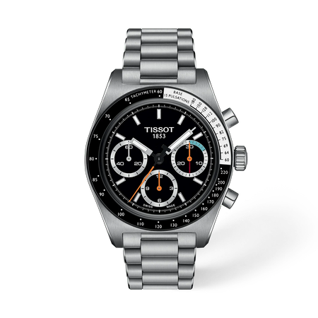 vista frontale dellorologio {0} con ombra