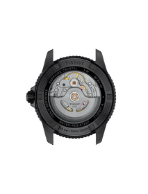 Back view of the watch case Tissot Seastar 1000 40mm