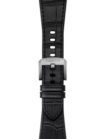 Zoom on Tissot Official Black PRX 40mm Leather Strap