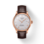 Front view of the watch Tissot Le Locle 39.3mm with shadow