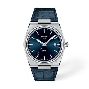 Front view of the watch 天梭PRX系列40mm with shadow