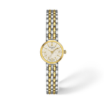 Front view of the watch Tissot Lovely Round 19.5mm with shadow