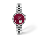 Front view of the watch Tissot D&eacute;sir 29.6mm with shadow