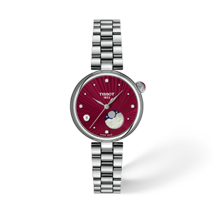 Front view of the watch Tissot Desir 29.6mm with shadow