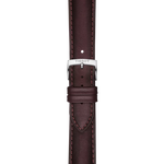 Zoom on Tissot Official Brown Leather Strap Lugs 20 mm