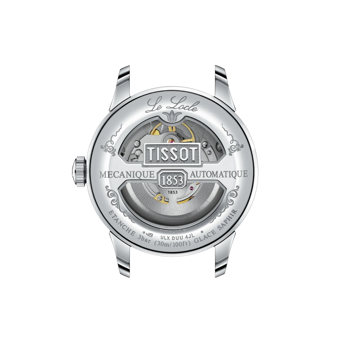 Мужские часы Tissot Le Locle 39 мм, цвет: Синий — фото 2