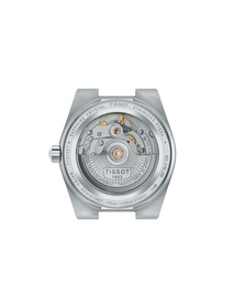 Back view of the watch case Tissot PRX 35mm
