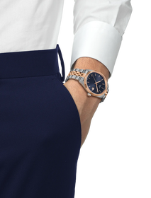 Simulation of the watch Tissot Ballade 40mm on a wrist