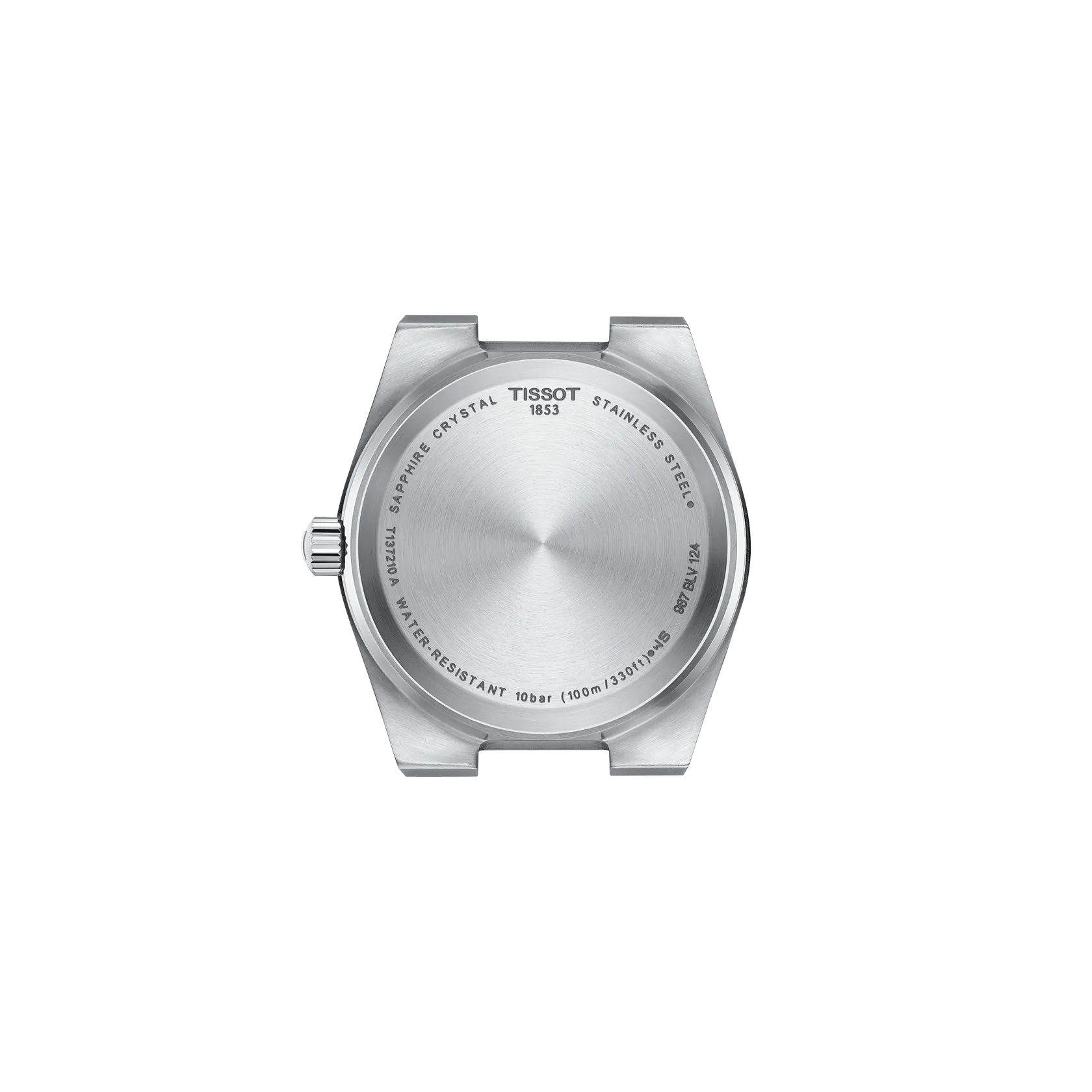 시계 케이스 뒷면 보기 티쏘 PRX 35mm