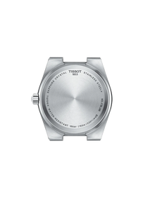Back view of the watch case Tissot PRX 35mm