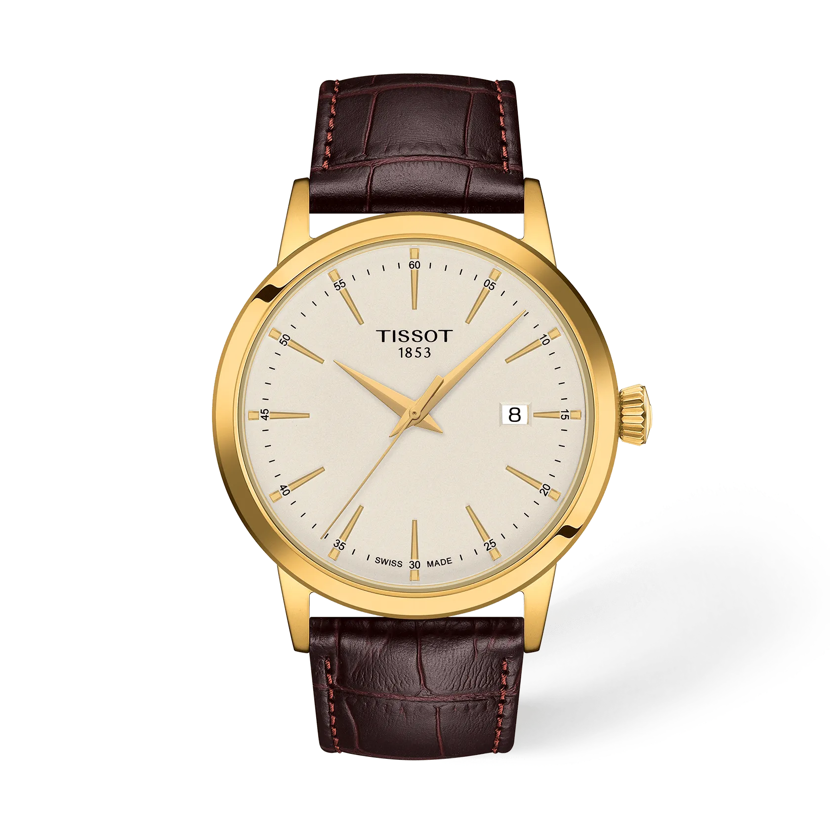 TISSOT ティソ クラシックドリーム T129410A クォーツ デイト メンズ 