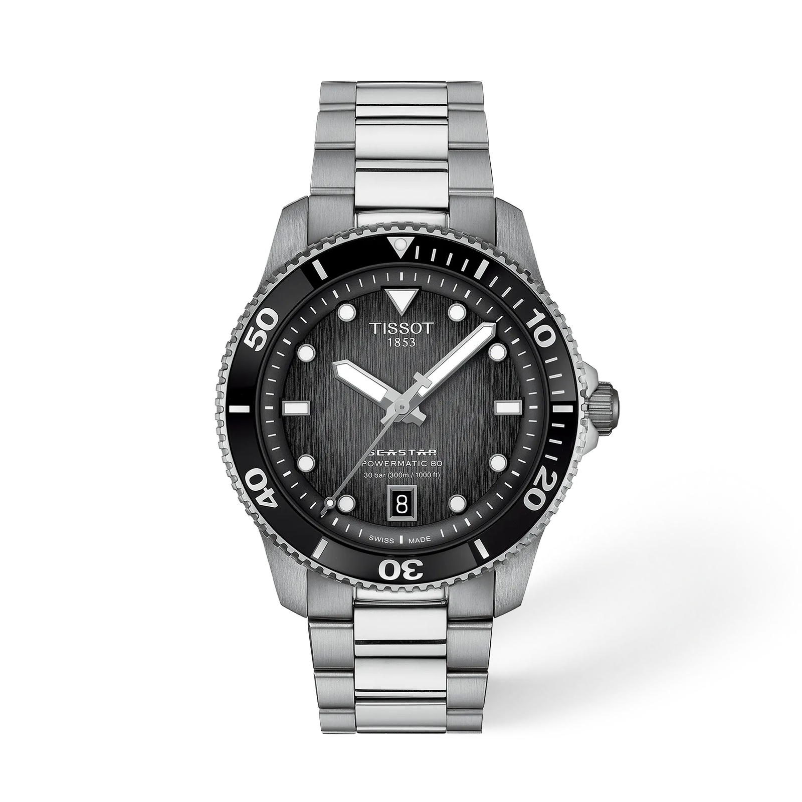 Tissot Seastar 1000 — Graded grey-black